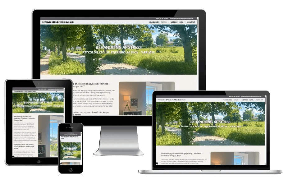 Ny Hjemmeside Psykolog Wordpress Cecilie Stjernholm Skov 4