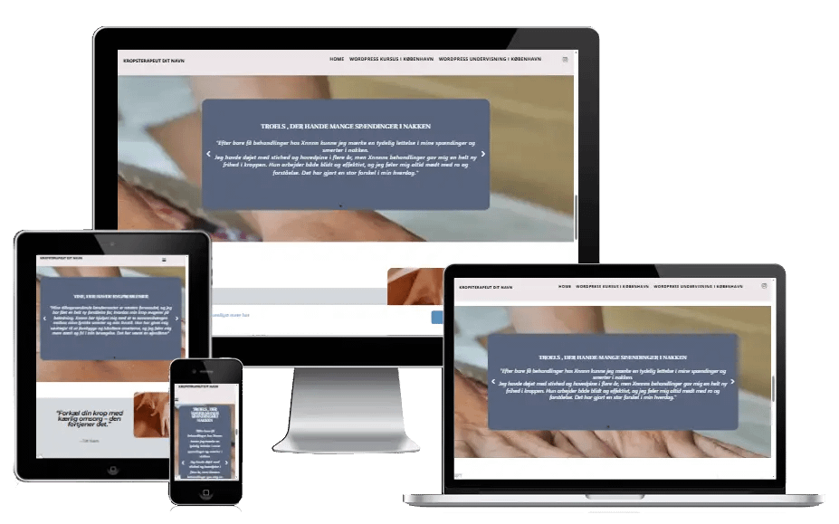 Kropsterapeut Ny Hjemmeside Design Kropsterapi 03