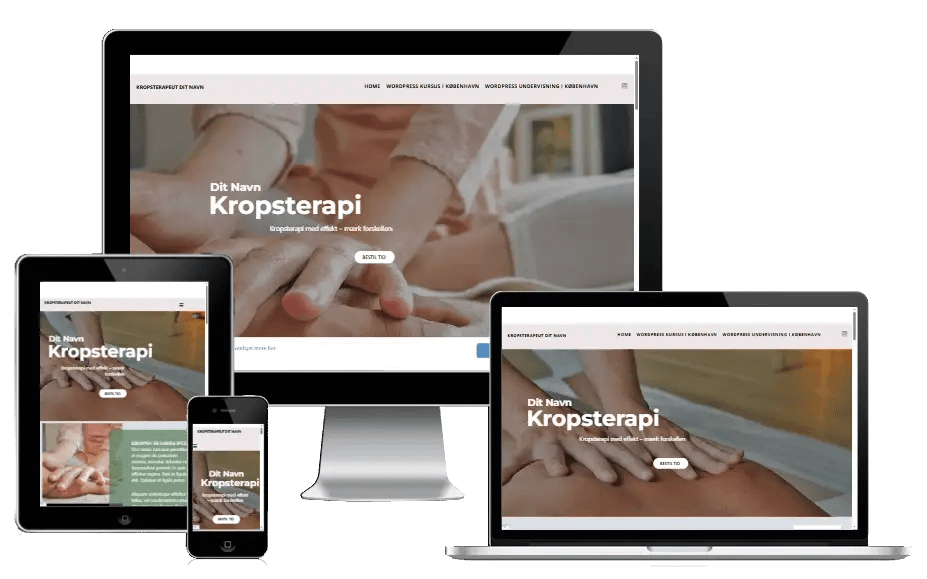 Kropsterapeut Ny Hjemmeside Design Kropsterapi 06