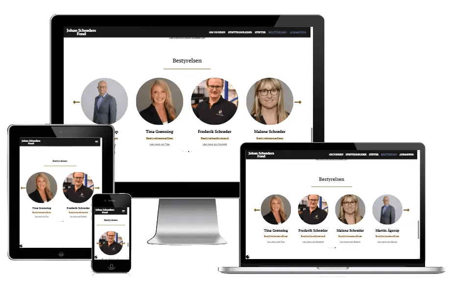 Ny Hjemmeside Johan Schroeders Fond Wordpress 03