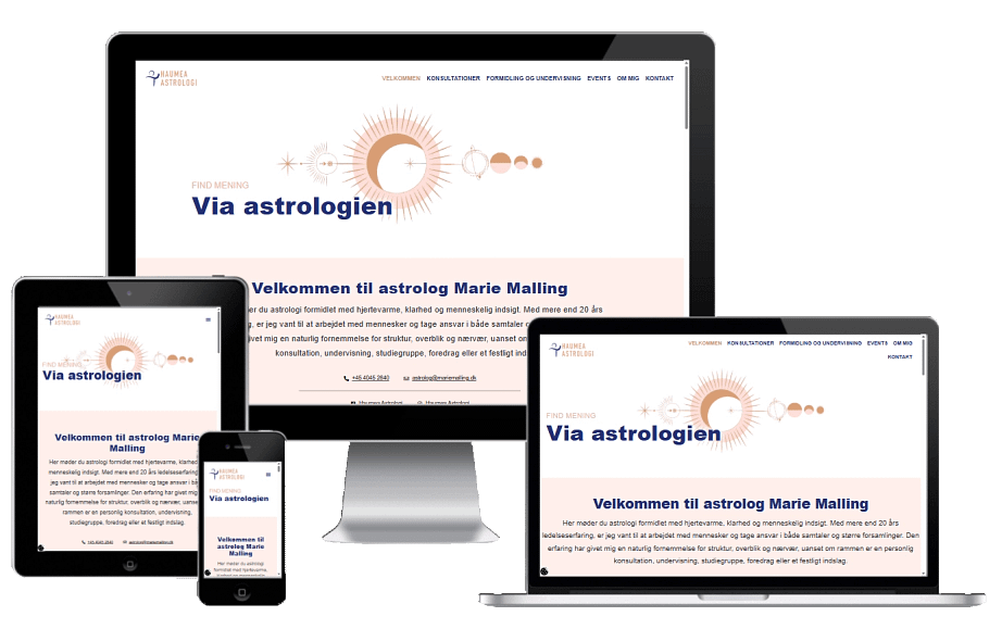 Ny Hjemmeside Wordpress Astrolog Marie Malling 04