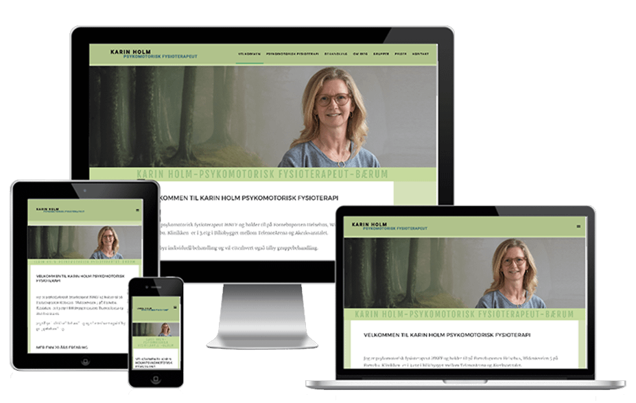 Psykomotorisk terapeut Karin Holm