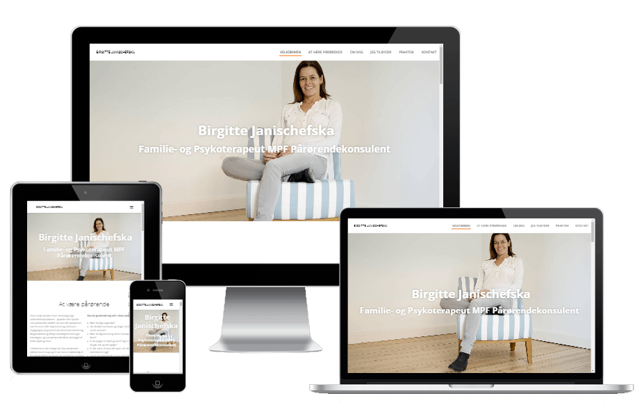 Familie- og Psykoterapeut Birgitte Janischefska